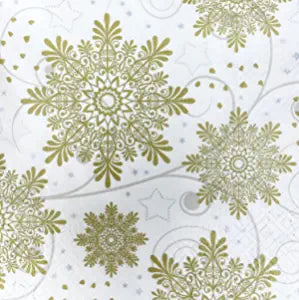 Flowers Paper Luncheon Napkins 20 Pack 13 x 13