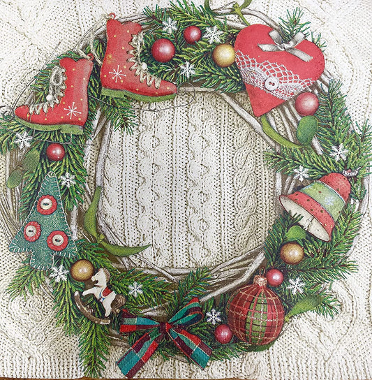 Christmas Paper Luncheon Napkins 20 Pack #2089