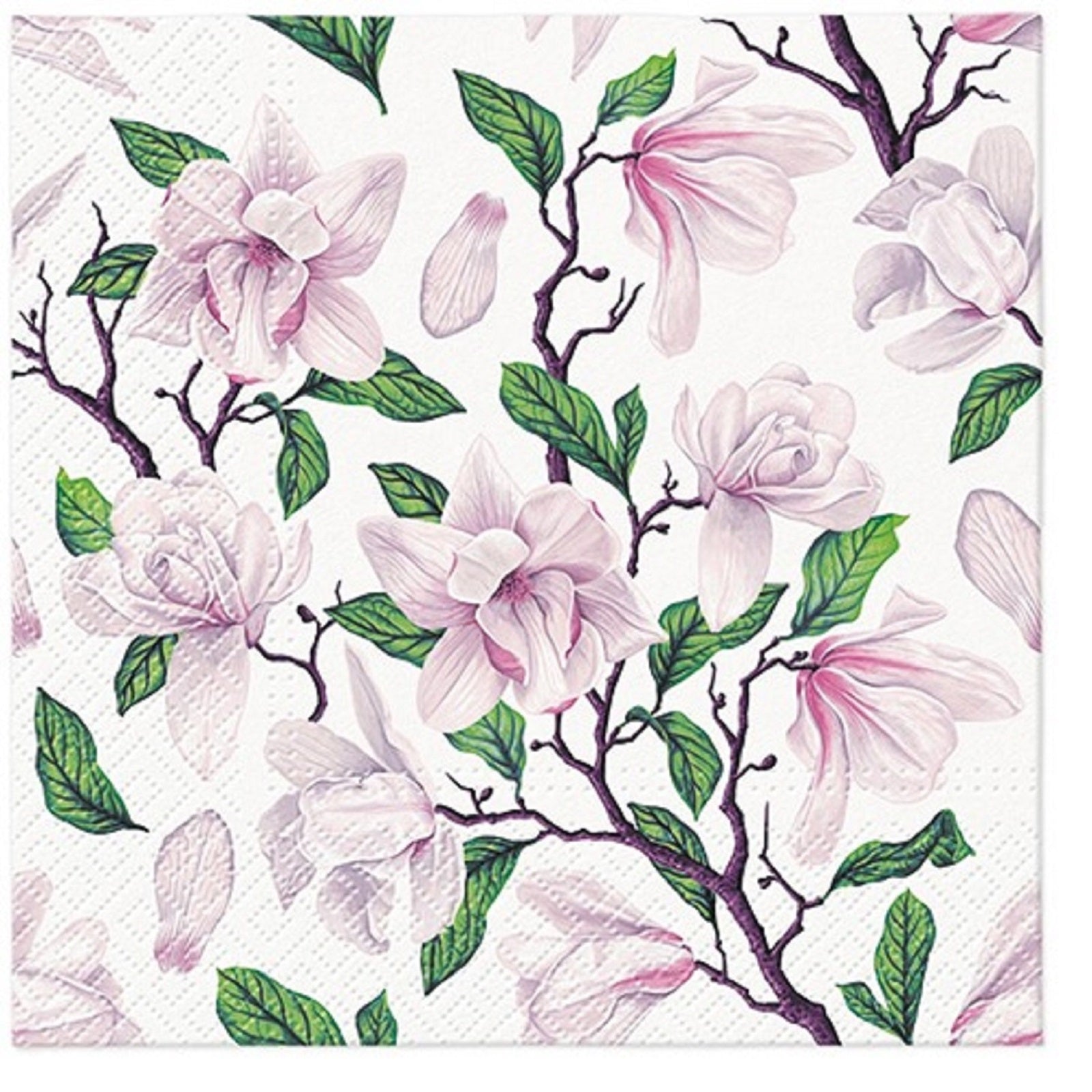 Flowers Paper Luncheon Napkins 20 Pack #5218