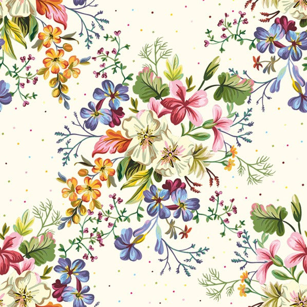Flower Paper Luncheon Napkins 20 Pack #5269