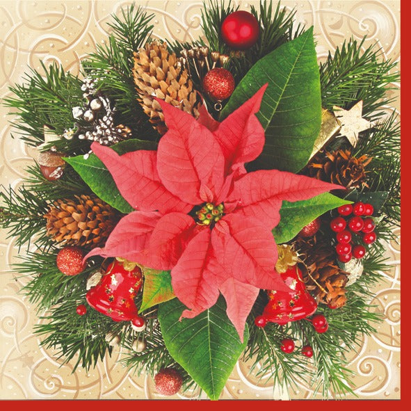 Christmas Paper Luncheon Napkins 20 Pack #2201