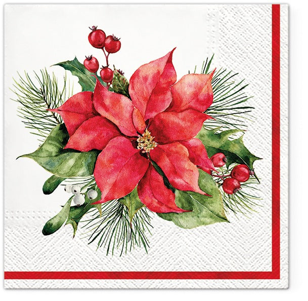 Christmas Paper Luncheon Napkins 20 Pack #2210
