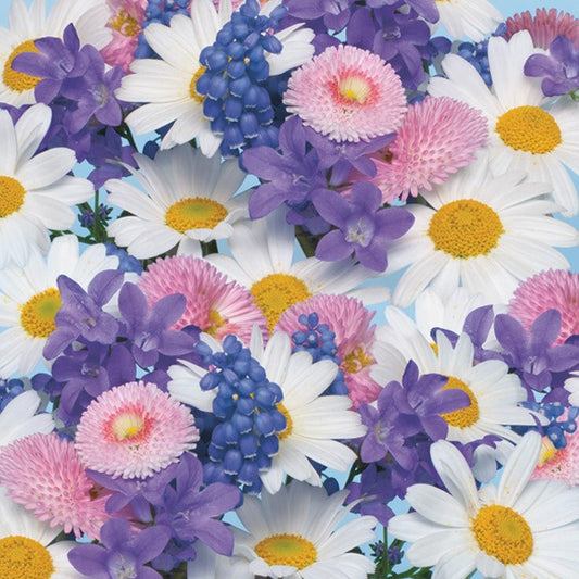Flower Paper Luncheon Napkins 20 Pack #5270