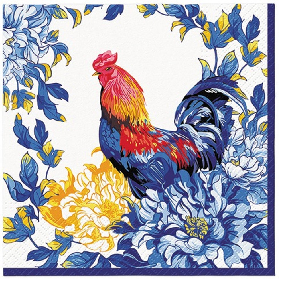 Rooster Paper Luncheon Napkins 20 Pack #1072