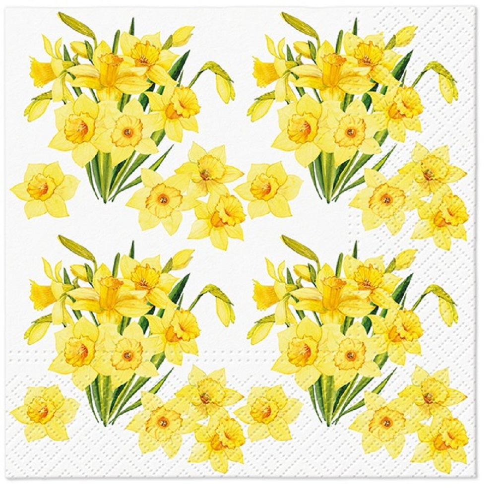 Flower Paper Luncheon Napkins 20 Pack #5235