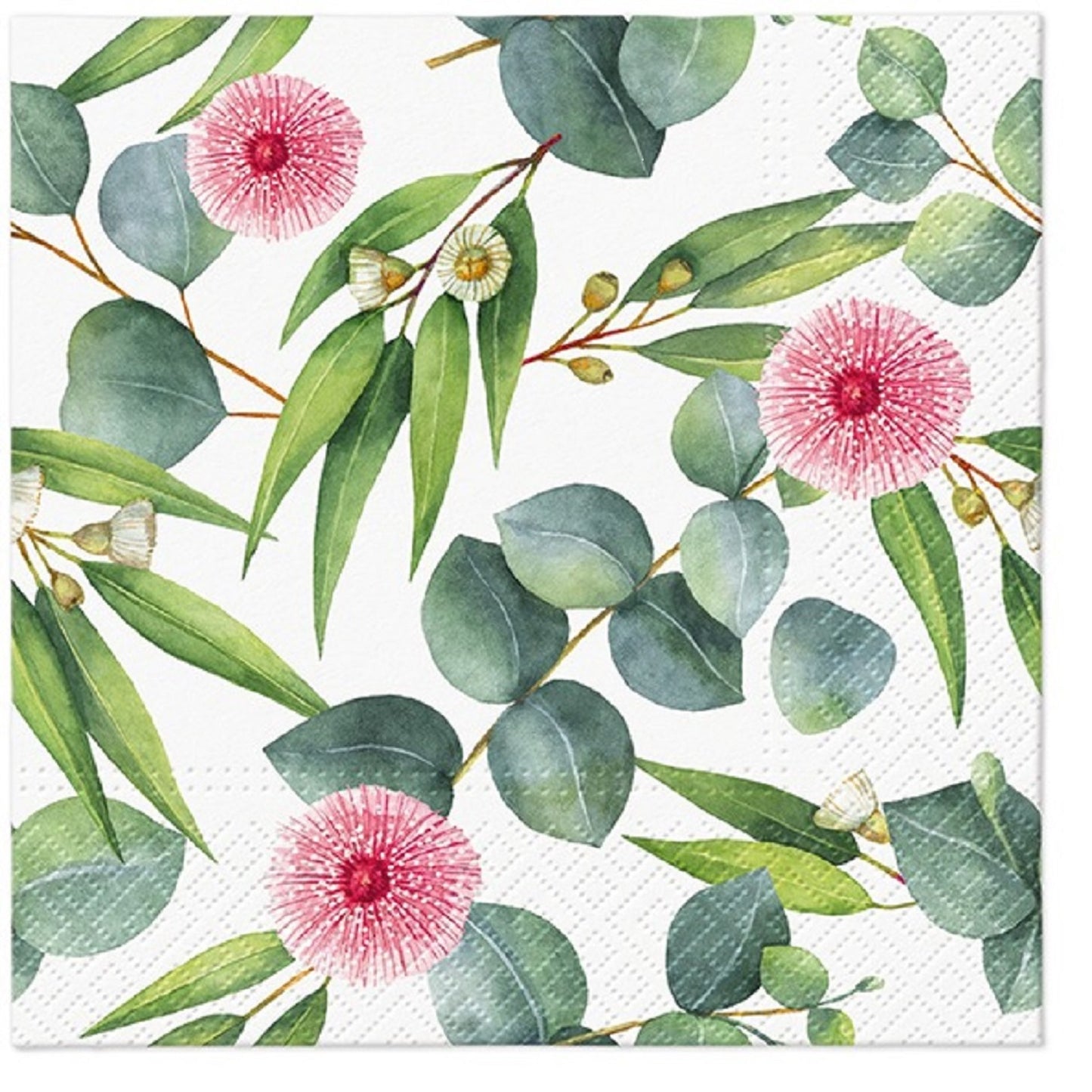 Flower Paper Luncheon Napkins 20 Pack #5239