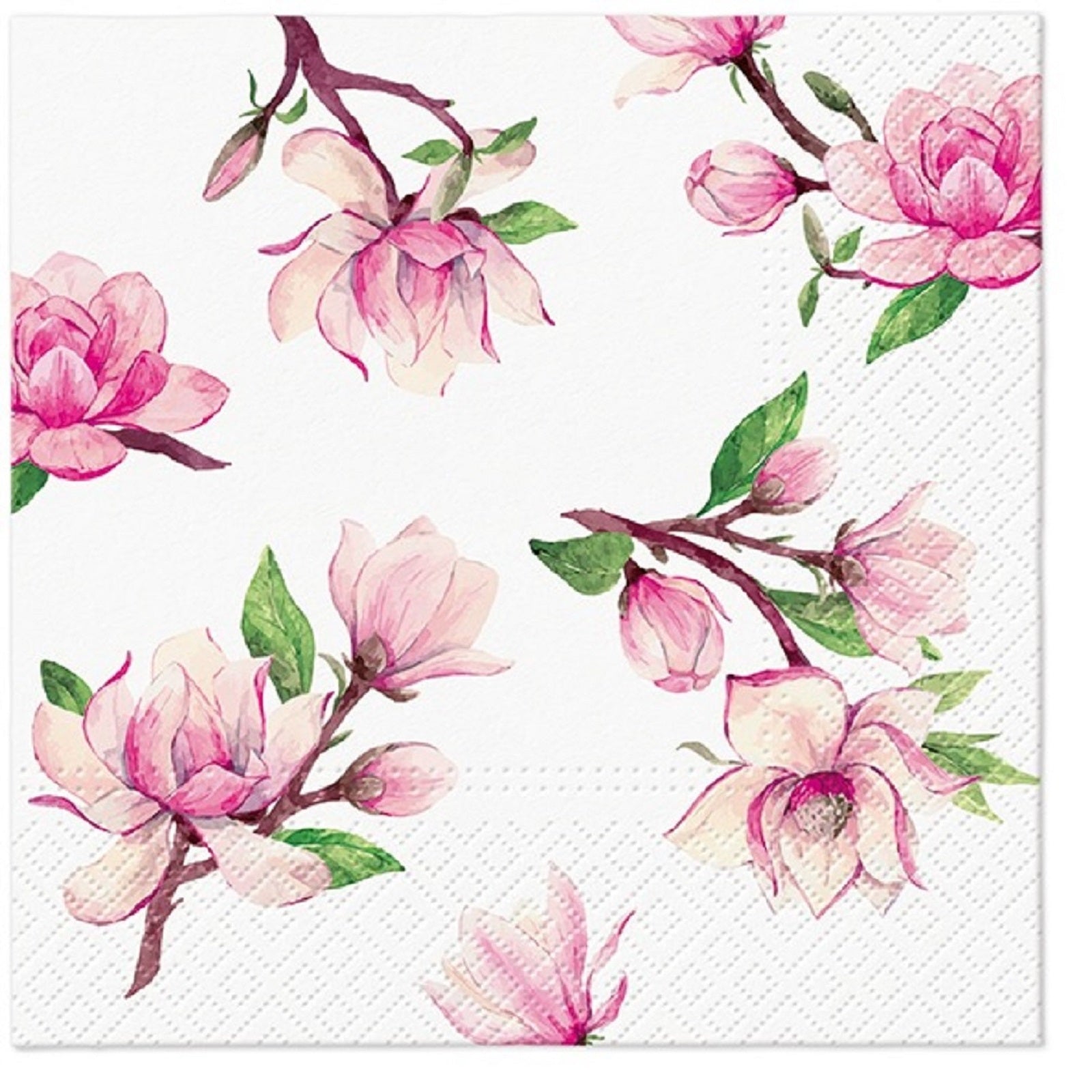 Flower Paper Luncheon Napkins 20 Pack #5240