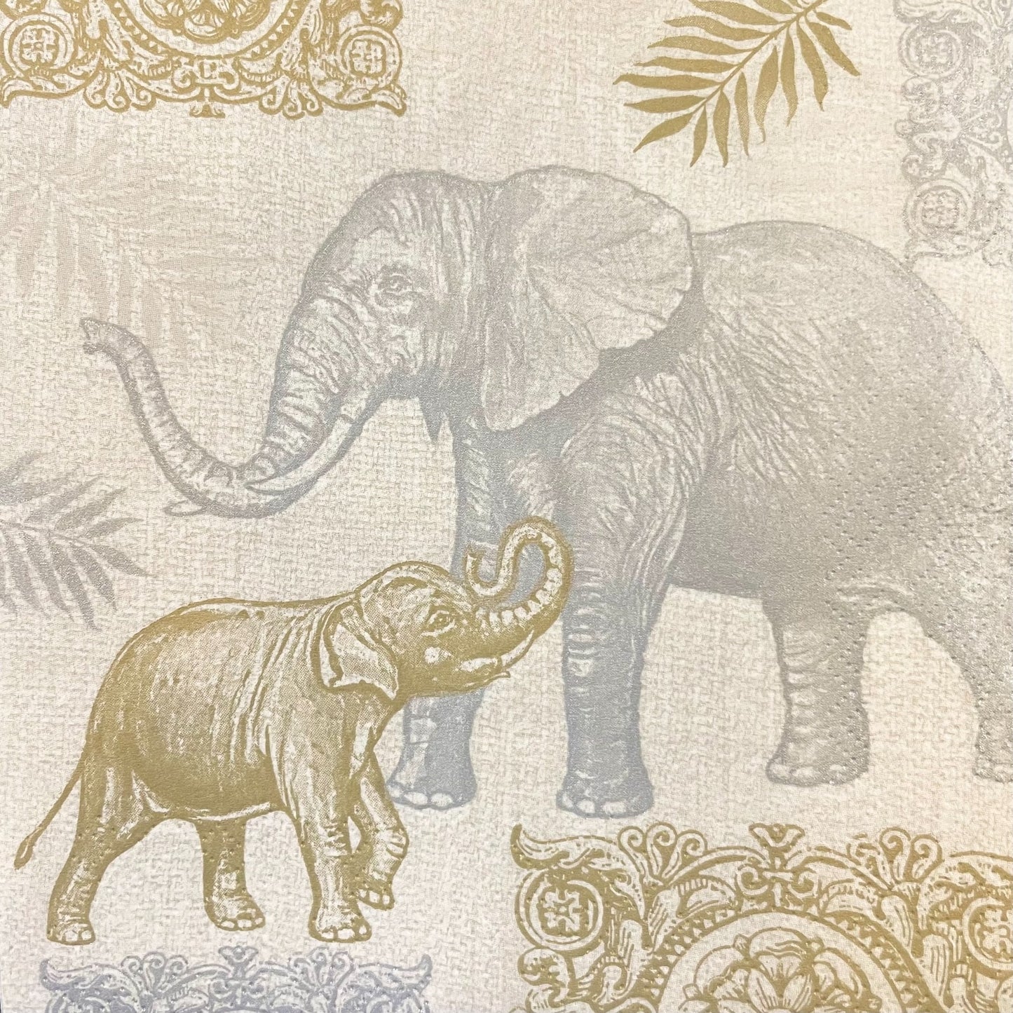 Elephant Paper Luncheon Napkins 20 Pack #1073