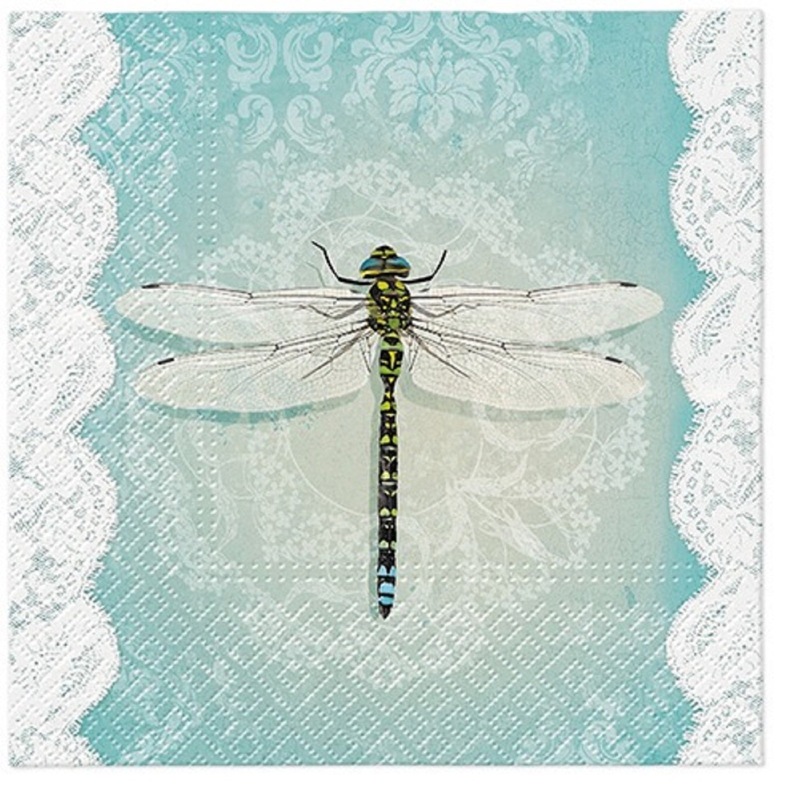 Dragonfly Paper Luncheon Napkins 20 Pack #5207