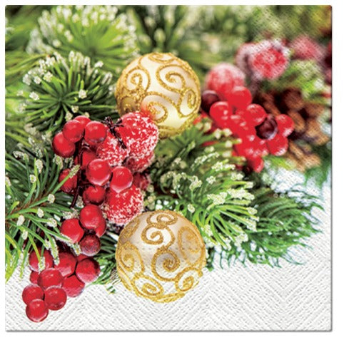 Christmas Paper Luncheon Napkins 20 Pack #2205