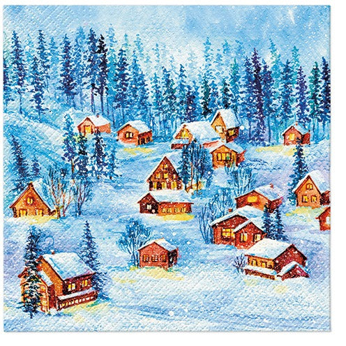Christmas Paper Luncheon Napkins 20 Pack #2221