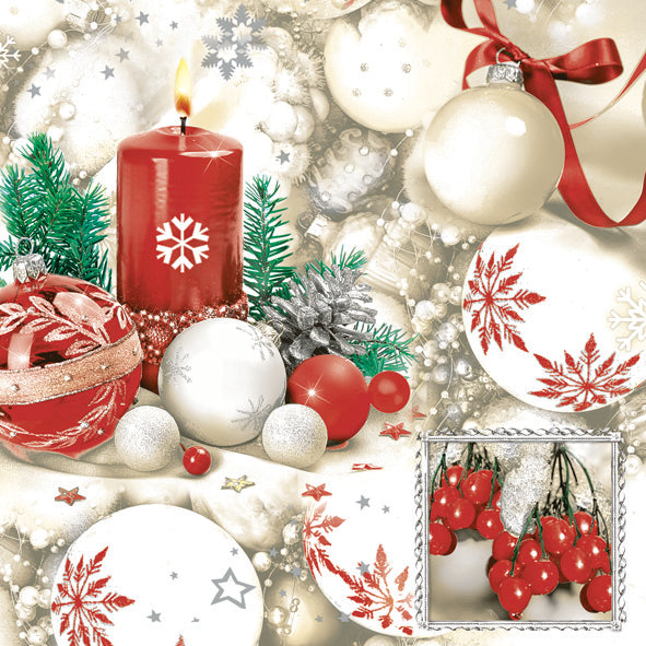 Christmas Paper Luncheon Napkins 20 Pack #2046