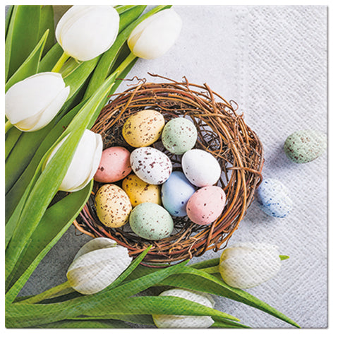 Easter Napkins Holiday Eggs Decorative Paper Decoupage Napkin #3036