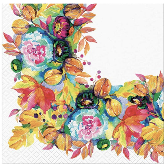 Flowers Napkins Decorative Autumn Paper Decoupage Napkin #5311