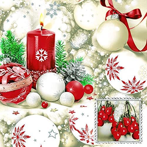 Christmas Paper Luncheon Napkins 20 Pack #2047