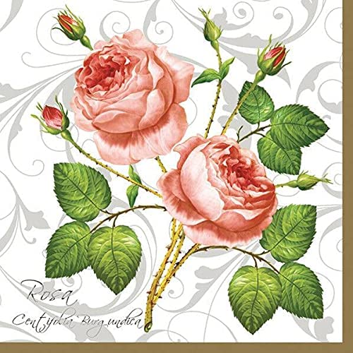 Flowers Paper Luncheon Napkins 20 Pack #5126