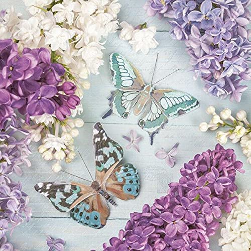 Butterfly Paper Luncheon Napkins 20 Pack #1038