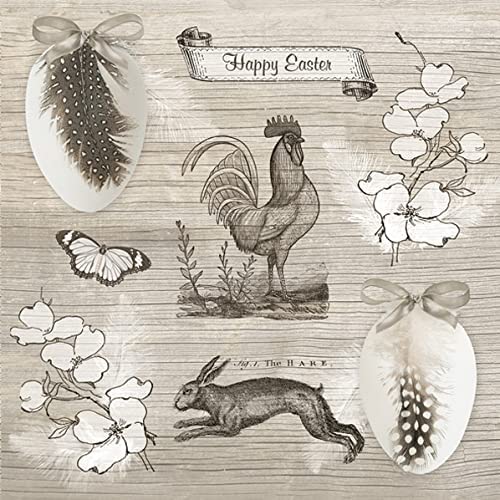 Easter Paper Luncheon Napkins 20 Pack #3016
