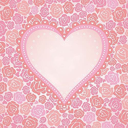 Heart Paper Luncheon Napkins 20 Pack #6026
