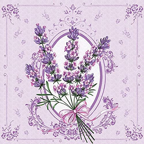 Flowers Paper Luncheon Napkins 20 Pack #5105