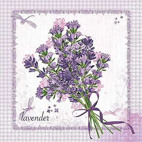 Flowers Paper Luncheon Napkins 20 Pack #5095