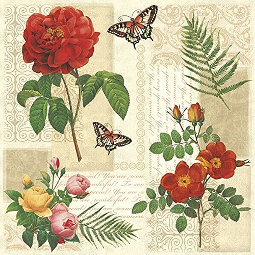 Butterfly Paper Luncheon Napkins 20 Pack #1041