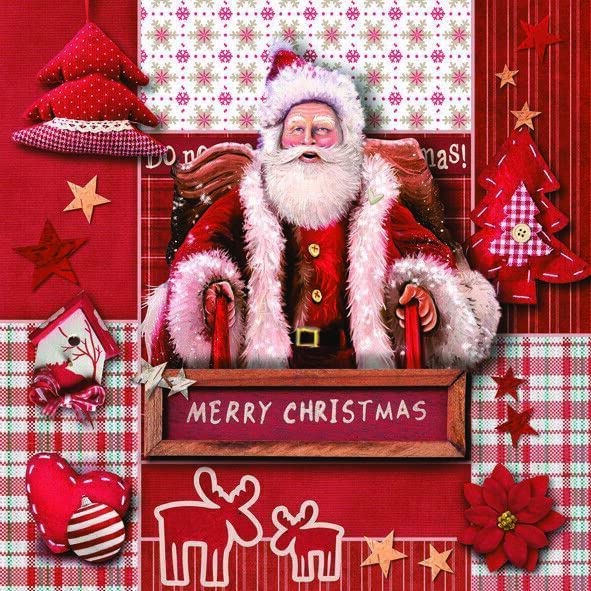 Christmas Paper Luncheon Napkins 20 Pack #2073