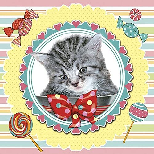 Animal Paper Luncheon Napkins 20 Pack #1039