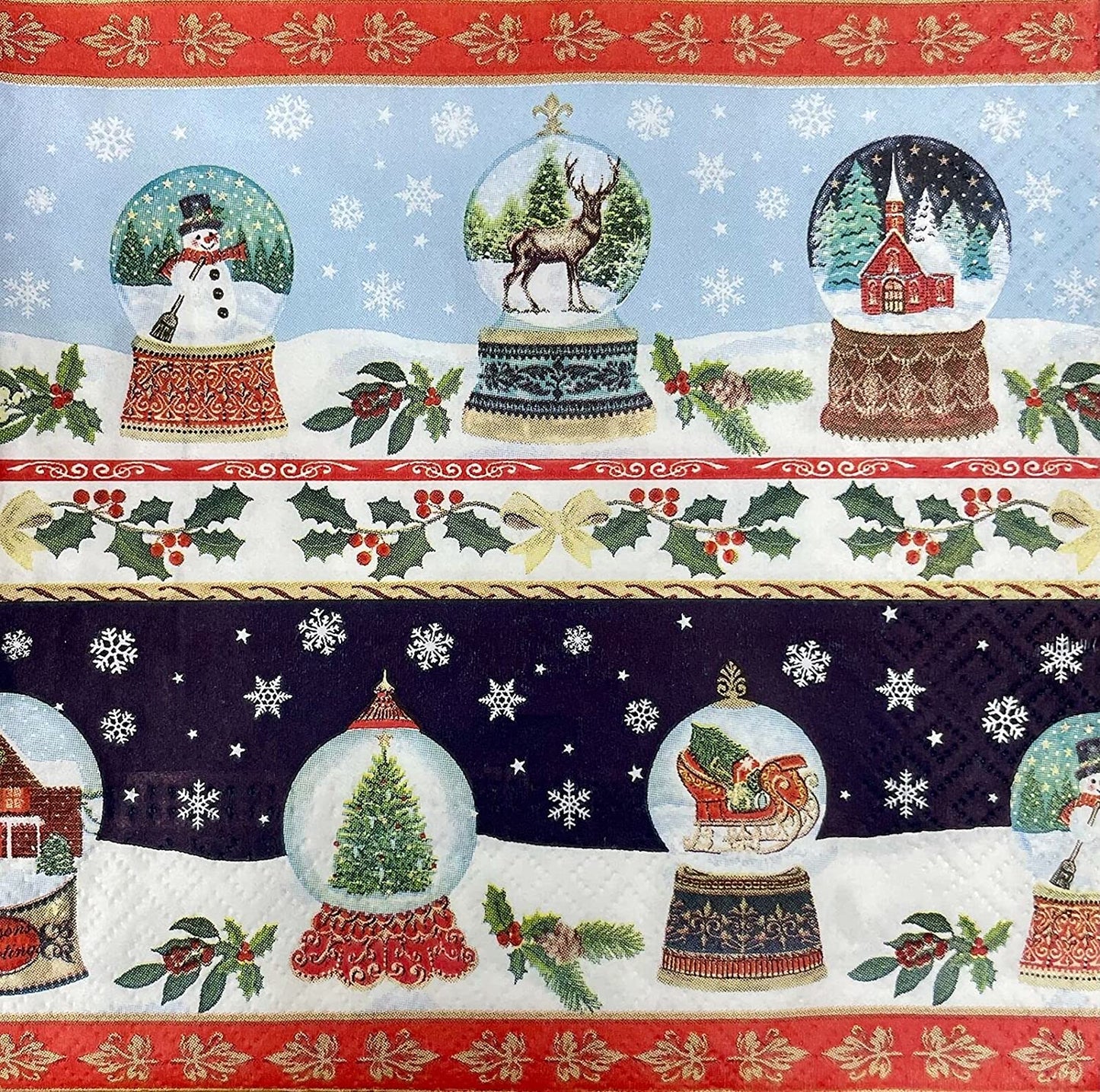 Christmas Paper Luncheon Napkins 20 Pack #2125