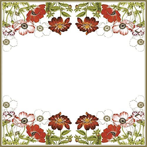 Flowers Paper Luncheon Napkins 20 Pack #5129