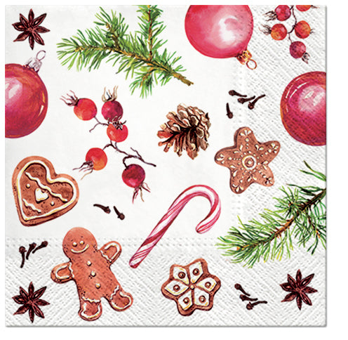 Christmas Paper Luncheon Napkins 20 Pack #2042
