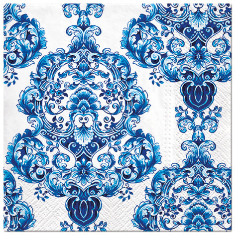 Blue Paper Luncheon Napkins 20 Pack #6030