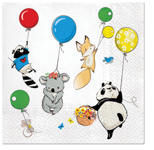 Animal Paper Luncheon Napkins 20 Pack #1054