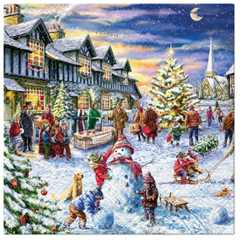 Christmas Paper Luncheon Napkins 20 Pack #2026