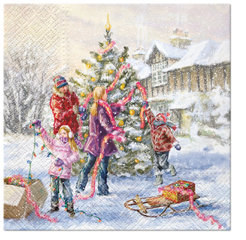 Christmas Paper Luncheon Napkins 20 Pack #2029
