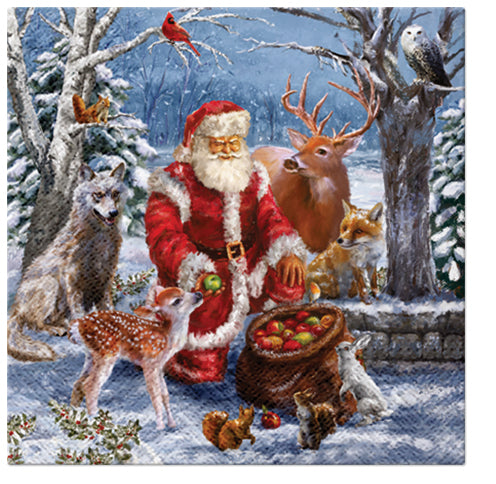 Christmas Paper Luncheon Napkins 20 Pack #2010