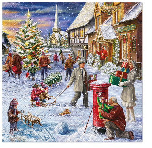 Christmas Paper Luncheon Napkins 20 Pack #2038