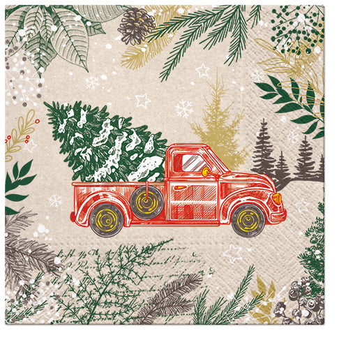 Christmas Paper Luncheon Napkins 20 Pack #2034