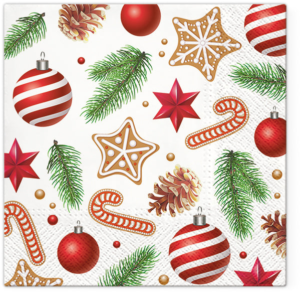 Christmas Paper Luncheon Napkins 20 Pack #2040