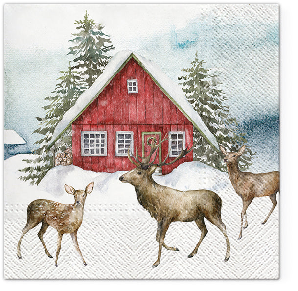 Christmas Paper Luncheon Napkins 20 Pack #2031